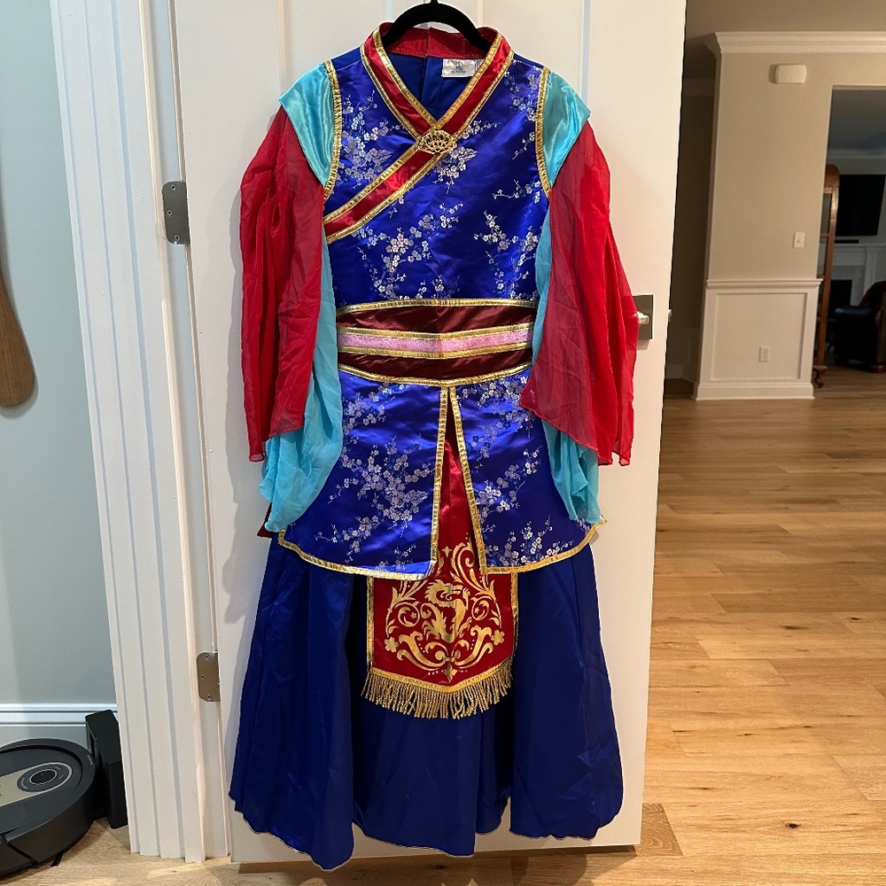 Disney Girl's Mulan Costume - Sz 13 (XL)